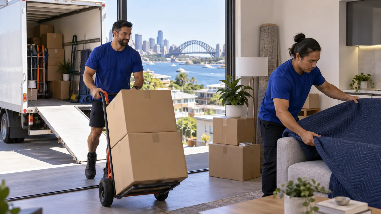 Studio and one-bedroom removalists Sydney